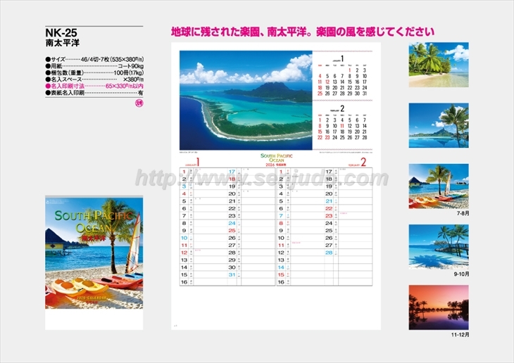 NK-25 南太平洋商品カタログ画像