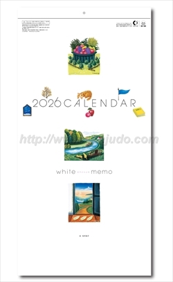 SB-180 ホワイトメモカレンダー画像1