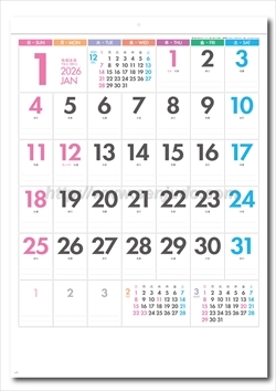 SG-2560 パステルカラースケジュール-6weeks-画像2