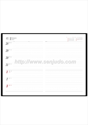 SG-905 文字B 表紙色・茶画像2