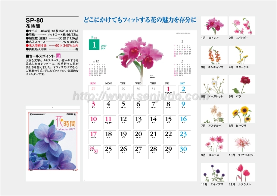 SP-80 花時間商品カタログ画像