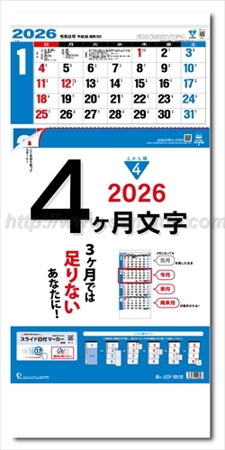TD-799 4ヶ月文字(日付マーカー付)-上から順タイプ-画像1